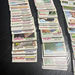 1978 Topps Baseball Card Lot (278 Total Cards) No Dupes/All-Stars/RCs Mostly EX - Image 5