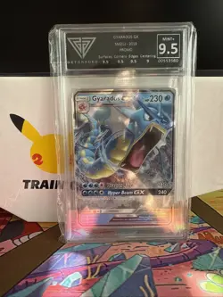 Pokemon TCG Gyrados GX SM212 Black Star Promo Card Get graded 9.5 - Image 1
