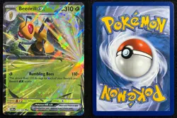 Beedrill ex 003/086 Chaos Rising Pokemon Double Rare NM - Image 1