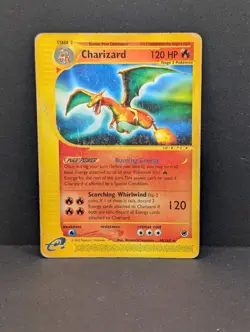 Charizard 040/165 Expedition Base Set Regular Rare Non-Holo Pokemon TCG HP - Image 1