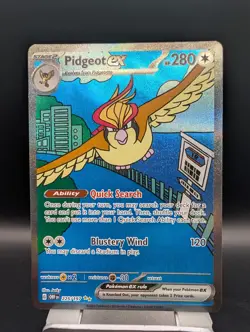 Pidgeot ex - 225/197 - SIR - Obsidian Flames - NM/M - Pokemon TCG - Image 1