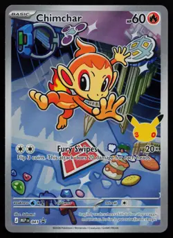 Chimchar - 041 041 ME: Mega Evolution Promo MEP Holo Promo Pokemon NM - Image 1
