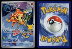 Chimchar - 041 041 ME: Mega Evolution Promo MEP Holo Promo Pokemon NM - Image 3