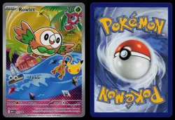Rowlet - 043 043 ME: Mega Evolution Promo MEP Holo Promo Pokemon NM - Image 3