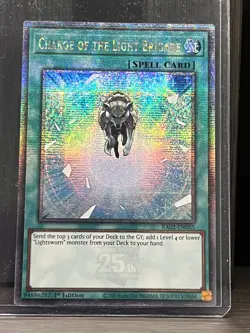Yu-Gi-Oh! - Charge of the Light Brigade RA02-EN055 - Quarter Century Rare 1st Ed - Image 1