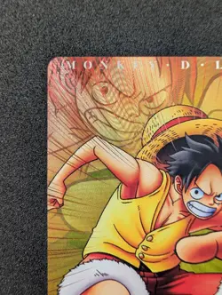 One Piece AR Carddass Luffy NO.01-01 SR Gum-Gum Elephant Pistol NM - Image 2