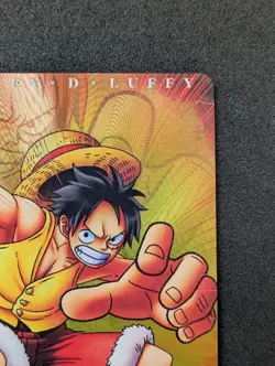 One Piece AR Carddass Luffy NO.01-01 SR Gum-Gum Elephant Pistol NM - Image 3