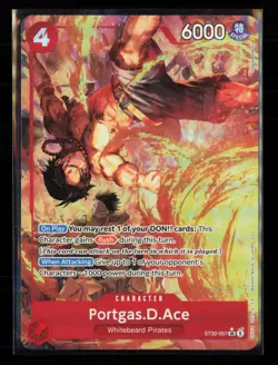 Portgas.D.Ace (007) (Parallel) ST30-007 Starter Deck EX: Luffy & Ace NM/M - Image 1