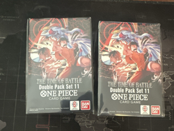 Lot of 2 - One Piece The Time Of Battle OP-16 - Double Pack DP-11 - English - Image 1