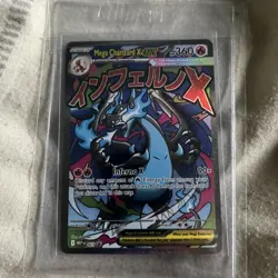 Pokemon TCG - Mega Charizard X EX MEP 023 - Mega Evolution Black Star Promo NM - Image 1