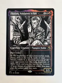 Florian, Voldaren Scion - SHOWCASE - MTG Innistrad: Midnight Hunt - NM Rare - Image 1