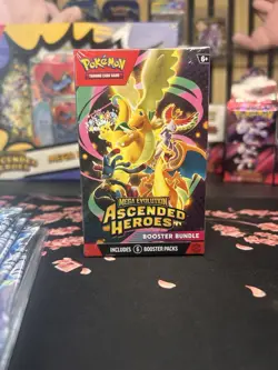 Ascended Heroes Booster Bundle Pokemon Tcg Factory Sealed Brand New - Image 1