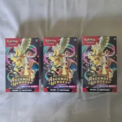 Pokemon TCG Ascended Heroes Booster Bundle - x3 - Brand New & Sealed ✅ - Image 1