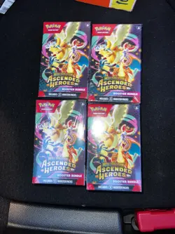 Pokemon TCG Ascended Heroes Booster Bundle X4 Brand New And Factory Sealed - Image 1