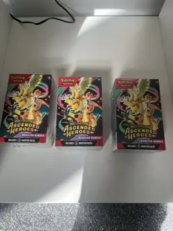 Pokemon TCG Ascended Heroes Booster Bundle - x3 - Brand New & Sealed ✅ - Image 1