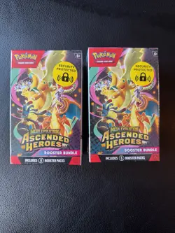 Pokemon TCG Ascended Heroes Booster Bundle BRAND NEW SEALED x2 - Image 1