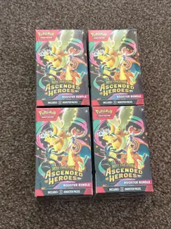 Pokemon TCG Ascended Heroes Booster Bundle X4 - Sealed Brand New - Image 1
