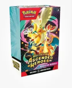 Pokemon TCG Mega Evolution Ascended Heroes Booster Bundle | Brand New Sealed - Image 1