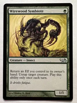 Wirewood Symbiote - MTG Duel Decks Elves vs Goblins- NM Uncommon Creature Insect - Image 1