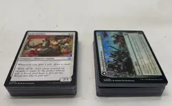 Magic The Gathering Card Lot Mixed Rare Mythic Holo Approx 100 Cards - Image 1
