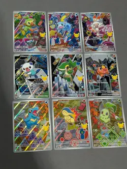 Complete Series 2 First Partner Illustration Set Of 9 Cards NM - Image 1