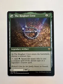 Kolvori, God of Kinship / The Ringhart Crest - MTG Kaldheim - NM - Image 2