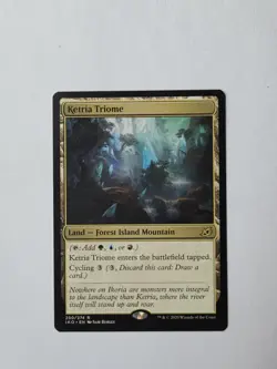 Wizards of the Coast MTG Ketria Triome Ikoria Rare Land Regular 250 - Image 1