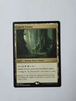 Wizards of the Coast MTG Zagoth Triome Ikoria Rare Land Regular 259/274 - Image 1