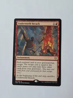 Wizards of the Coast MTG Underworld Breach THB Rare Enchantment Regular 161 - Image 1
