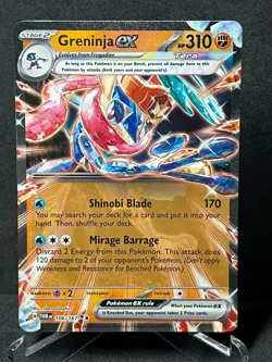 Greninja ex 106/167 Double Rare Twilight Masquerade Pokemon Holo Near Mint - Image 1
