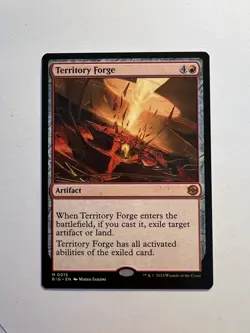Territory Forge - MTG The Big Score - NM Artifact Mythic - Image 1