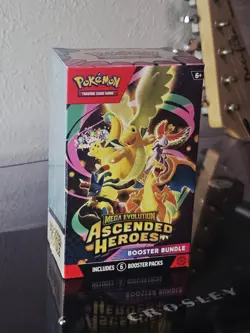 Pokemon TCG Mega Evolution: Ascended Heroes Booster Bundle Box 6 Packs Dragonite - Image 2