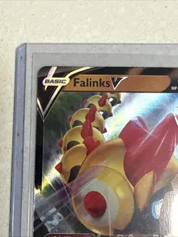 Falinks v 110/192 SWSH Rebel Clash Extended Art Ultra Rare Holo Pokemon TCG 2020 - Image 2