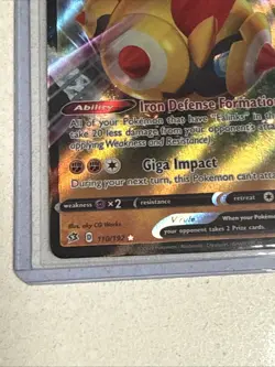 Falinks v 110/192 SWSH Rebel Clash Extended Art Ultra Rare Holo Pokemon TCG 2020 - Image 5