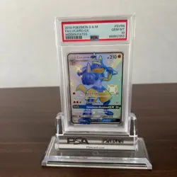 Pokemon Lucario GX SV64/SV94 Hidden Fates Shiny Vault PSA 10 GEM MINT - Image 1