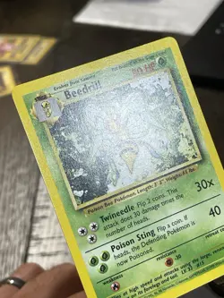 NM/MT 🔥 Beedrill 17/102 Rare Base Set Unlimited Pokemon - Image 2