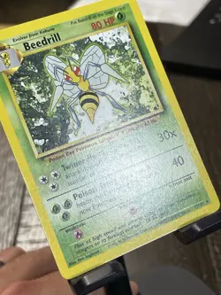 NM/MT 🔥 Beedrill 17/102 Rare Base Set Unlimited Pokemon - Image 4