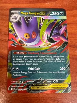 Pokemon Mega Gengar ex 056/094 Phantasmal Flames Double Rare Holo 350HP Eng - Image 1