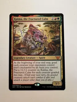 Kaima, the Fractured Calm - MTG Kamigawa: Neon Dynasty: Commander - NM - Image 1