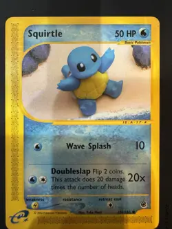 Pokemon - Squirtle - 131/165 - Expedition - Non Holo - LP/MP - Image 1
