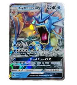 Pokemon TCG Gyarados GX 18/111 Sm-Crimson Invasion Holo 2017 NM - Image 1
