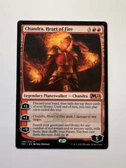 Chandra, Heart of Fire - MTG Core Set 2021 - NM - Image 1