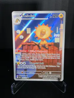 Pokemon Heliolisk 229/217 Ascended Heroes Illustration Rare Full Art Holo - Image 1