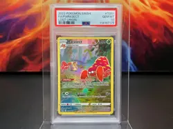 2022 POKEMON SWSH LOST ORIGIN #TG01 FA/PARASECT FULL ART PSA 10 🐦‍🔥 - Image 1