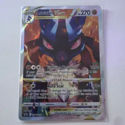 Pokemon TCG Lucario VSTAR SWSH291 Sword & Shield Promo Holo 270 HP EN - Image 1