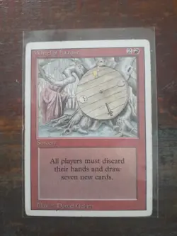 MTG Wheel Of Fortune | Revised Edition | HP - Image 1