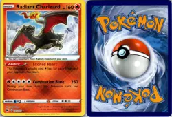 RADIANT CHARIZARD 020/159 RADIANT RARE CROWN ZENITH POKEMON NM - Image 3