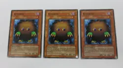 3x KURIBOH MONSTER SYE-019 UNLIMITED EDITION COMMON YUGIOH 2x LP / 1x MP - Image 1