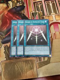 3X Swords of Revealing Light - STAS-EN009 - Common - 1st Edition NM Yugioh - Image 1