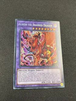 Yu-Gi-Oh! - Albion the Branded Dragon - Prismatic Secret - 1st - MP22-EN076 - A6 - Image 2